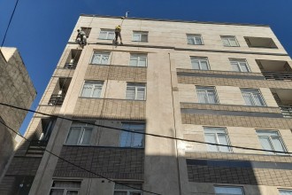 عایق کاری نمای ساختمان در نمک ابرود