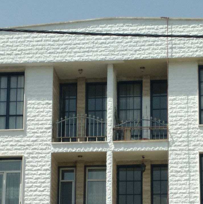 رنگ امیزی نمای ساختمان بدون داربست