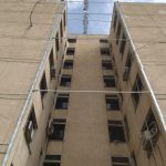 توری نصب شده روی نورگیر