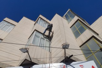 آب بندی نمای ساختمان در صومعه سرا،فومن،لاهیجان با مواد عایق درجه یک