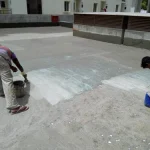 بندکشی پشت بام با مواد عایق رطوبتی