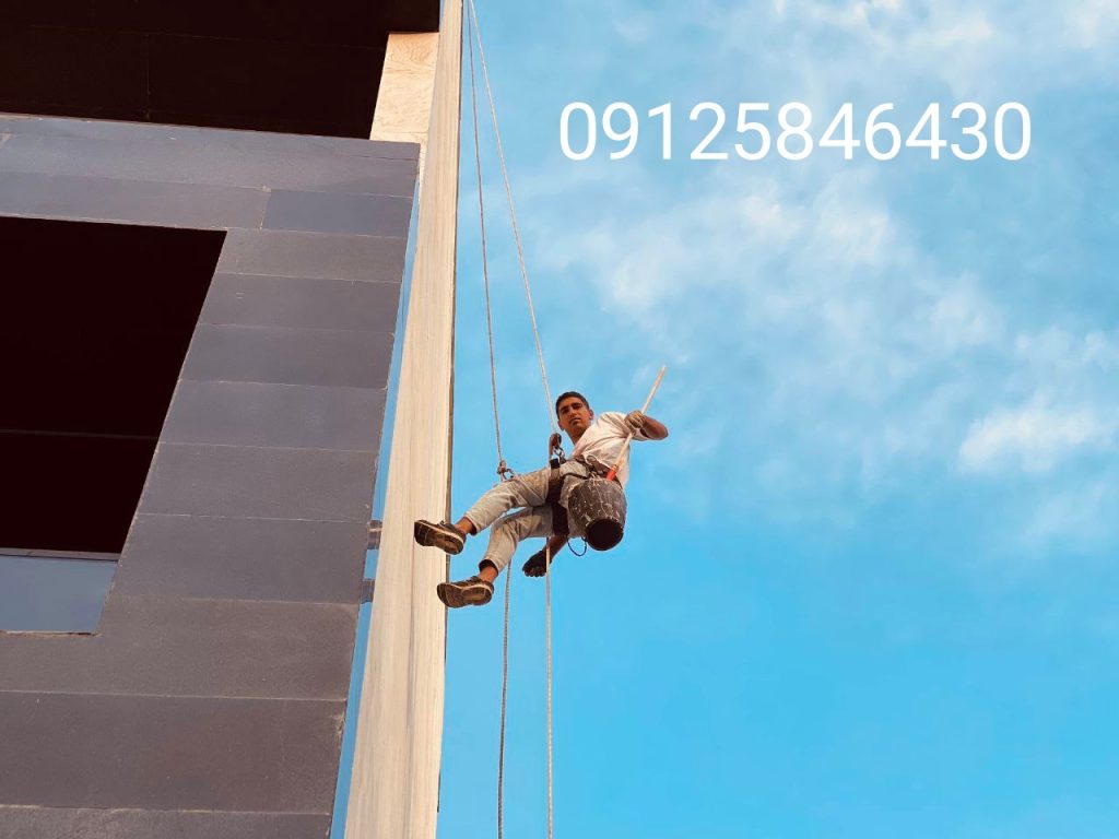 رفع نم دیوار با مواد نانو - رفع نم زدگی با عایق نانو با چسب ضد اب