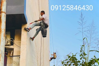 رفع نم و رطوبت دیوار بیرونی یا خارجی ساختمان و اجرا روی سنگ و سیمان و سرامیک