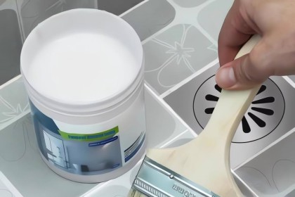 چسب عایق کف سرویس بهداشتی(حمام و دستشویی) طریقه مصرف و قمیت چسب