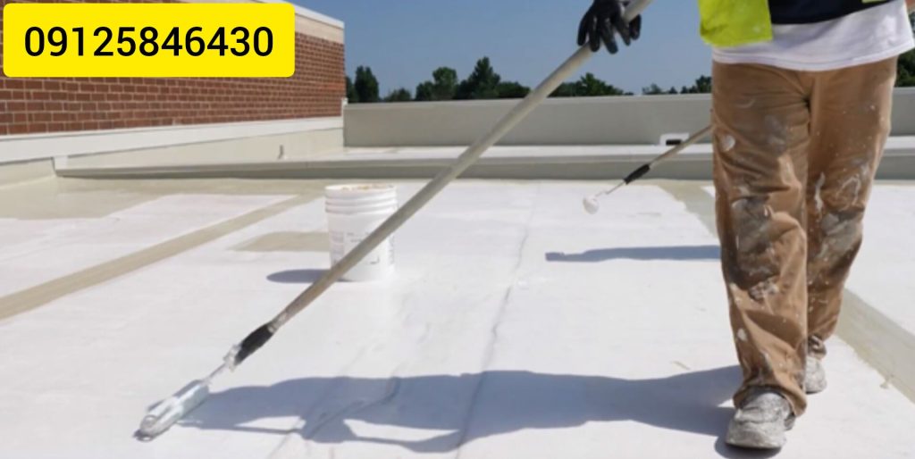 عایق بندی پشت بام سیمانی با مواد درجه یک