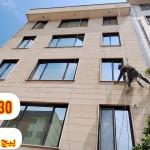 پیچ و رولپلاک نما بدون داربست