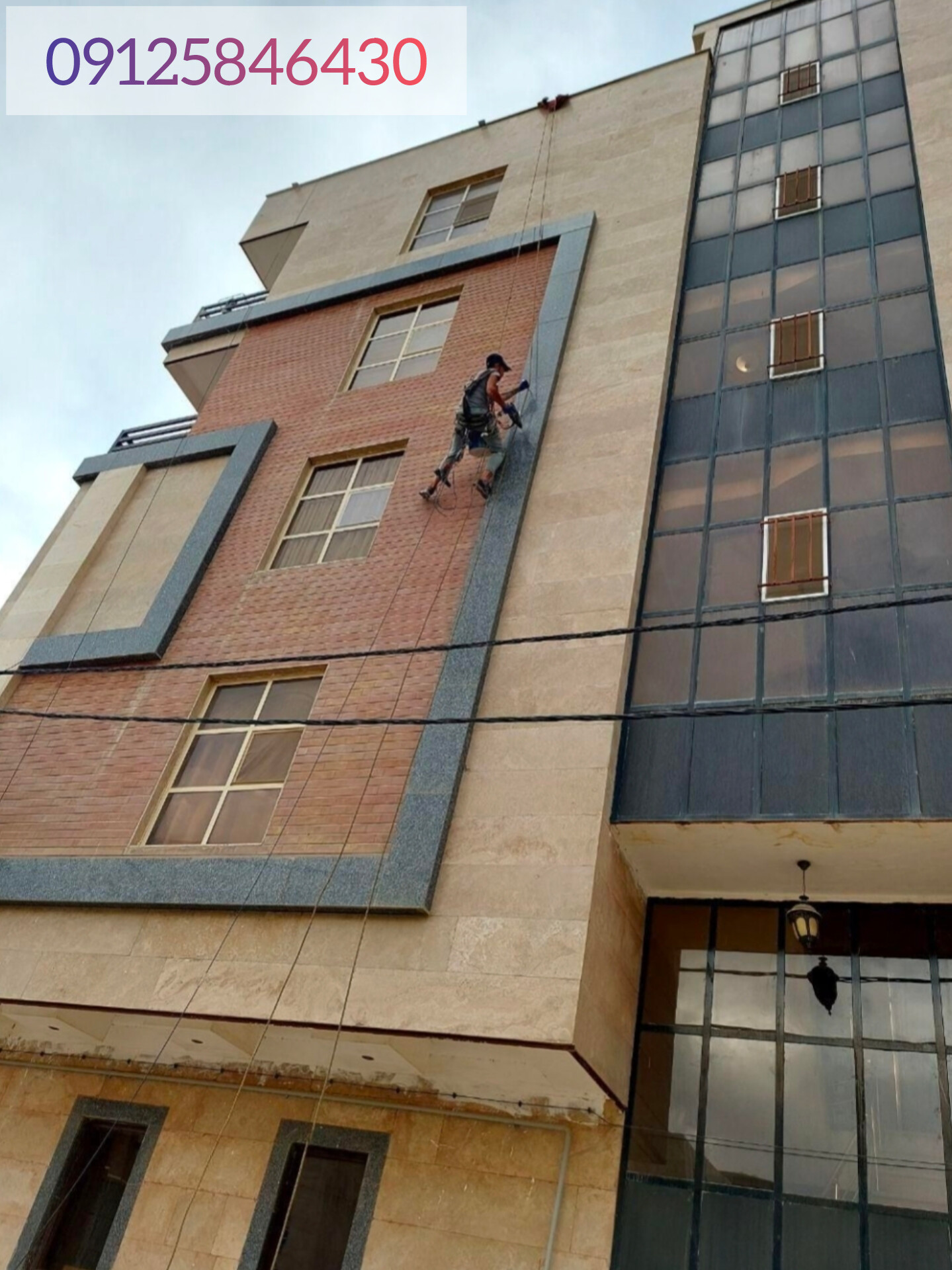 پیچ کردن سنگ نما تهران